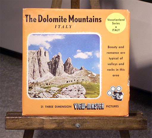 The Dolomite Mountains, Italy Sawyers Packet 1622-A-B-C S3