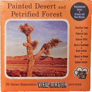 Painted Desert and Petrified Forest Sawyers Packet 176-177-178 S3