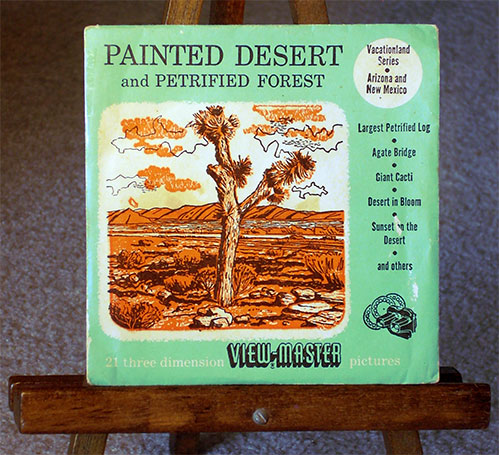 Painted Desert and Petrified Forest Sawyers Packet 176-177-178 S3D