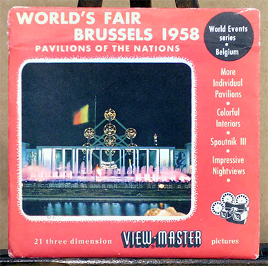 World's Fair, Brussels 1958: Pavilions of the Nations Sawyers Packet 1986-A-B-C S3