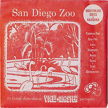 San Diego Zoo Sawyers Packet 214-A-B-C S3D