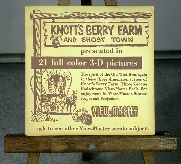 Knotts Berry Farm and Ghost Town Sawyers Packet 216-217-218 S2
