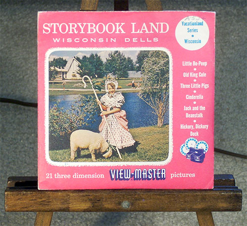 Storybook Land, Wisconsin Dells Sawyers Packet 254-A-B-C S3