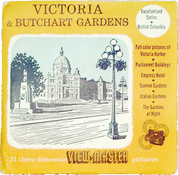 Victoria & Butchart Gardens Sawyers Packet 313-313B-313C S3D