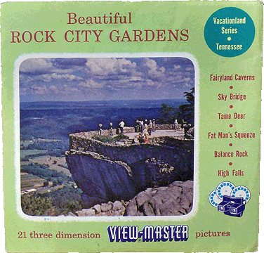 Beautiful Rock City Gardens Sawyers Packet 325-A-B-C S3