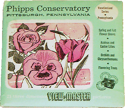 Phipps Conservatory, Pittsburgh, Pennsylvania Sawyers Packet 353-A-B-C S3D