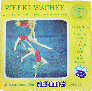 Weeki Wachee, Spring of the Mermaids Sawyers Packet 393-A-B-C S3