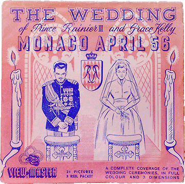 The Wedding of Prince Rainier III & Grace Kelly, Monaco, April 56 Sawyers Packet 417-A-B-C S1-S2