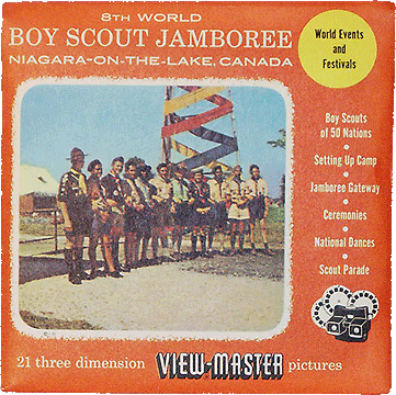 8th World Boy Scout Jamboree, Niagara-on-the-Lake, Canada Sawyers Packet 435-A-B-C S3