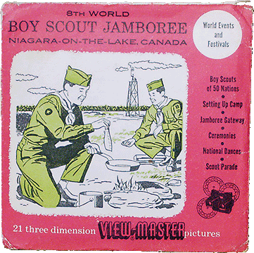 8th World Boy Scout Jamboree, Niagara-on-the-Lake, Canada Sawyers Packet 435-A-B-C S3D