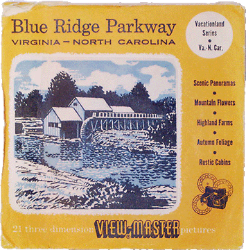 Blue Ridge Parkway, Virginia - North Carolina Sawyers Packet 78-A-B-C S3D