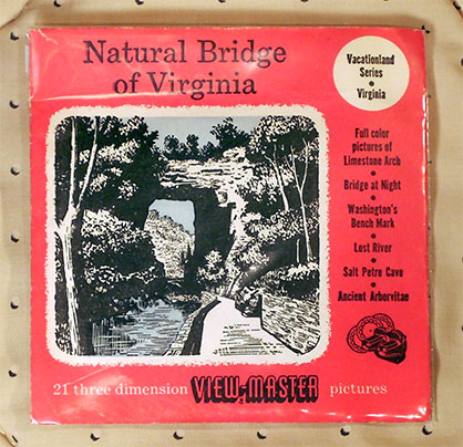 Natural Bridge of Virginia Sawyers Packet 79-A-B-C S3D
