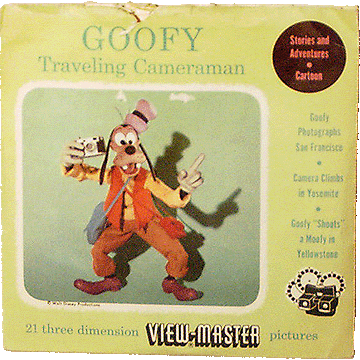 Goofy, Traveling Cameraman Sawyers Packet 844-A-B-C S3