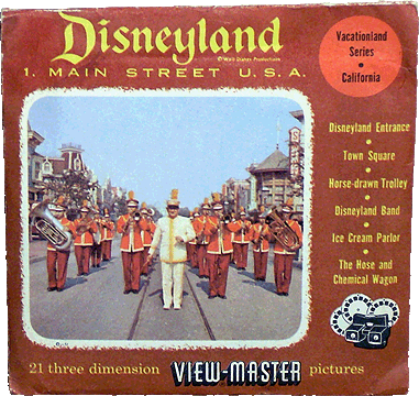 Disneyland 1. Main Street U.S.A. Sawyers Packet 851-A-B-C S3