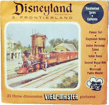 Disneyland 2. Frontierland Sawyers Packet 852-A-B-C S3