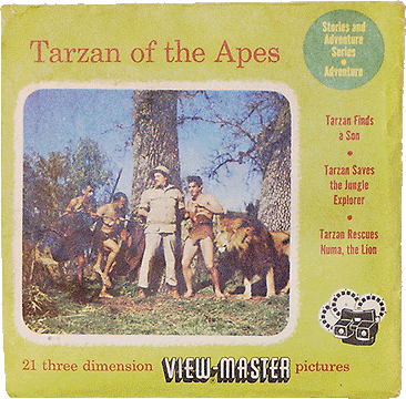 Tarzan of the Apes Sawyers Packet 976-A-B-C S3