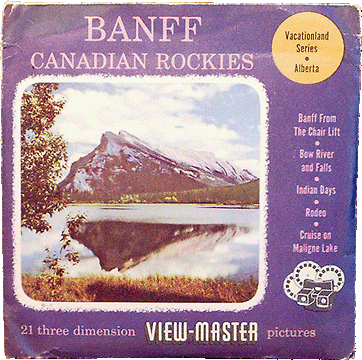 Banff, Canadian Rockies Sawyers Packet BANFF-318-320-9004 S3