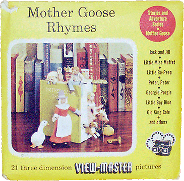 Mother Goose Rhymes Sawyers Packet MG-1-2-3 S3