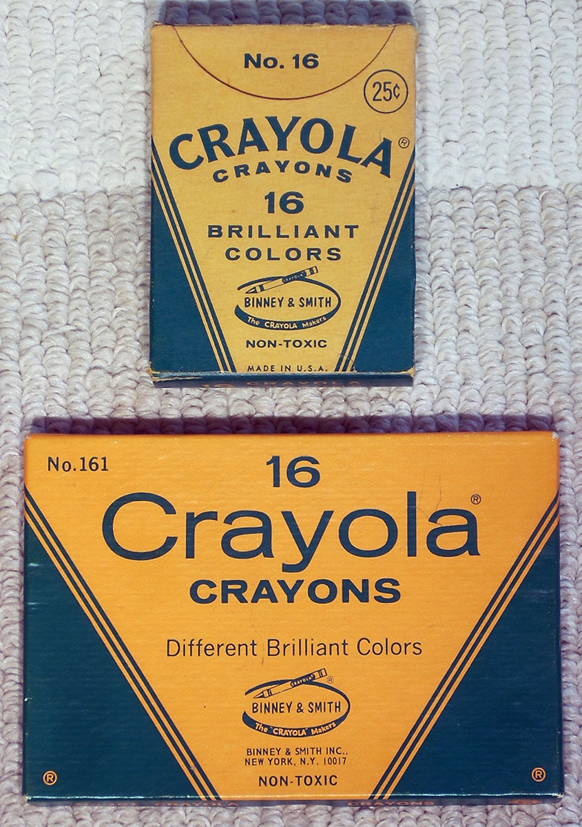 Crayons, No.16 and No.161 Binney & Smith