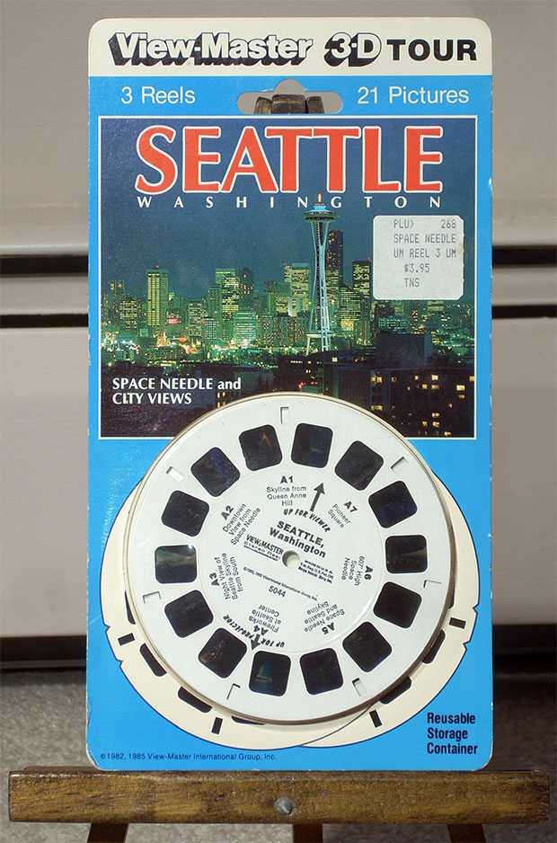 Seattle Washington, Space Needle and City Views VMI Packet number 5044 Date: 1982, 1985