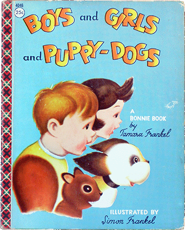 Boys and Girls and Puppy-Dogs Book No. 4046