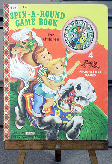 Spin-A-Round Game Book Book No. 4870